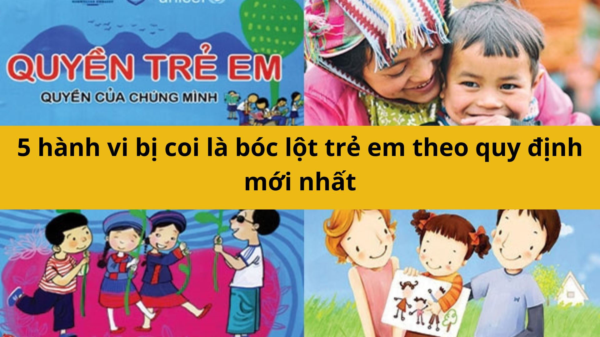 5 hành vi bị coi là bóc lột trẻ em theo quy định mới nhất 2025