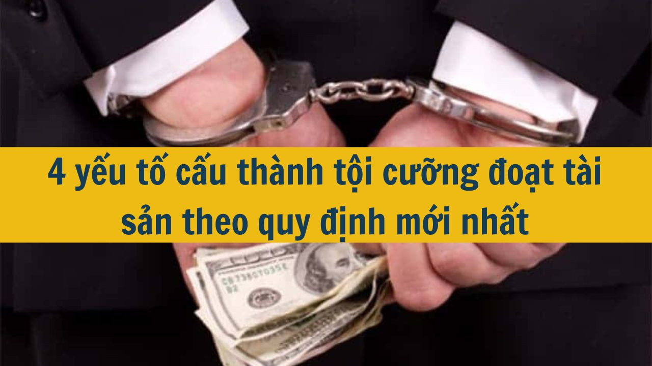 4 yếu tố cấu thành tội cưỡng đoạt tài sản theo quy định mới nhất 2025