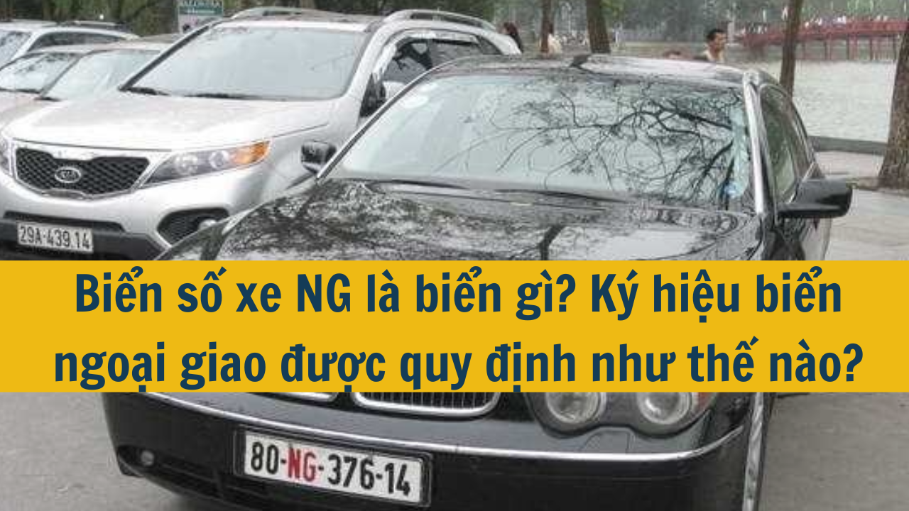 Biển số xe NG là biển gì? Ký hiệu biển ngoại giao được quy định như thế nào?