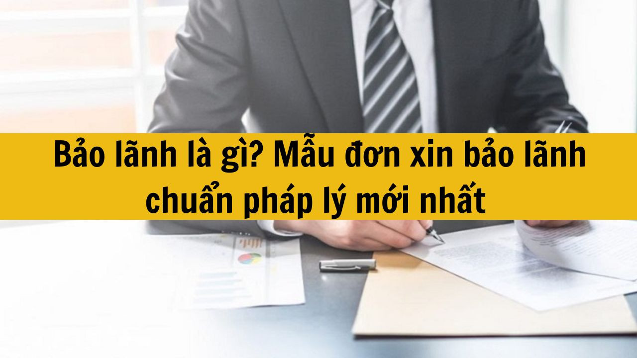Bảo lãnh là gì? Mẫu đơn xin bảo lãnh chuẩn pháp lý mới nhất 2025 ra sao?