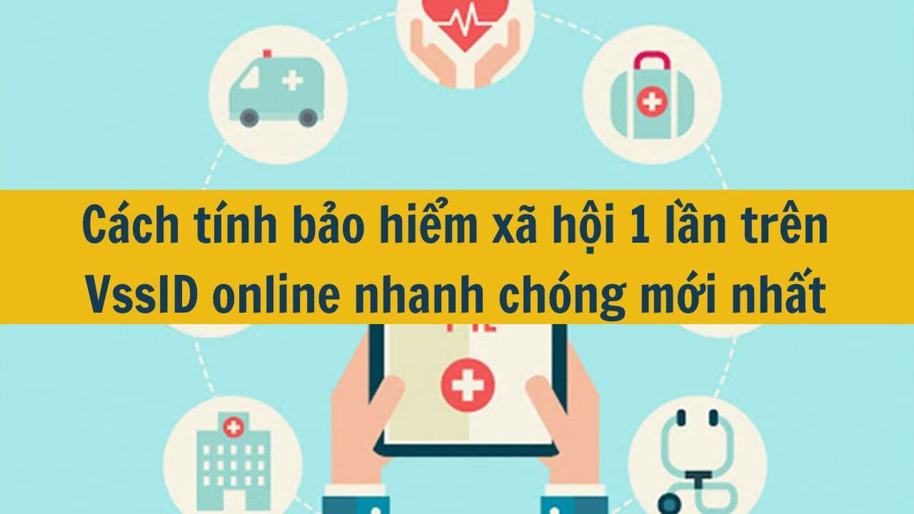 Cách tính bảo hiểm xã hội 1 lần trên VssID online nhanh chóng mới nhất 2025