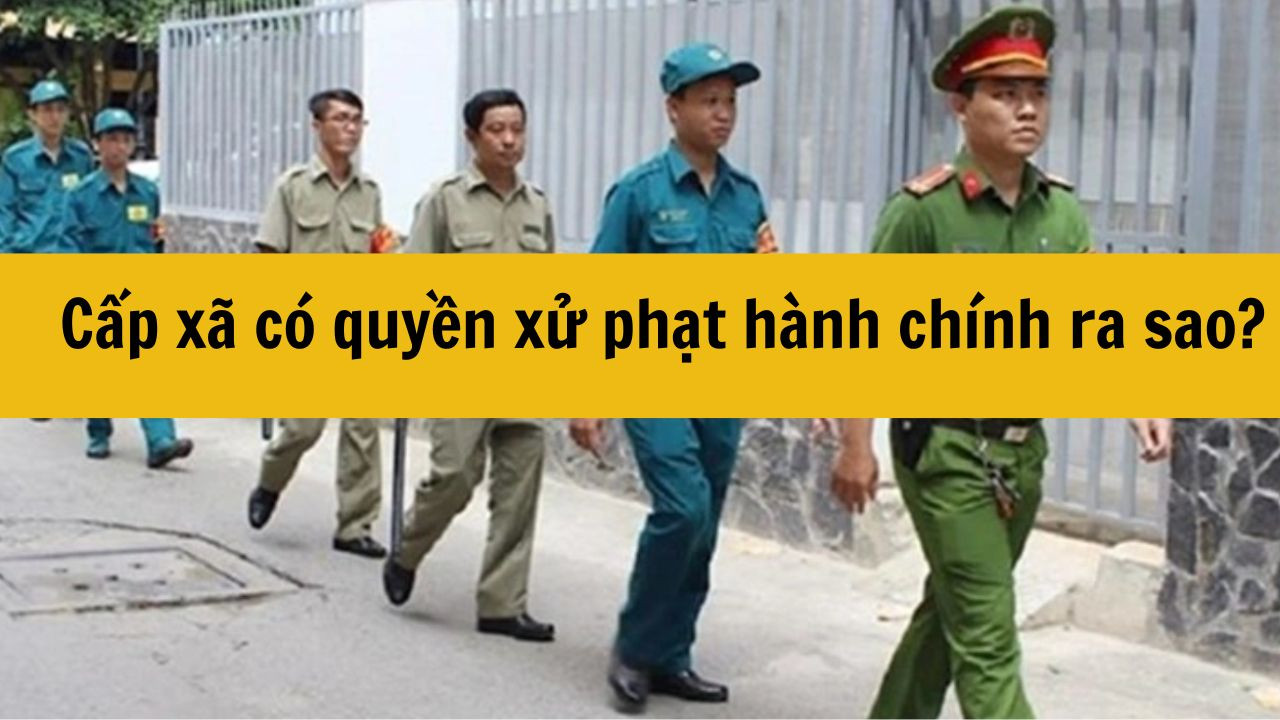 Cấp xã có quyền xử phạt hành chính ra sao?