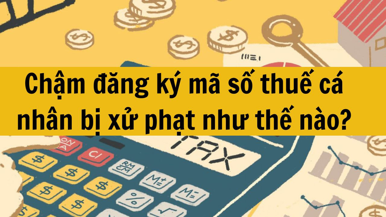 Chậm đăng ký mã số thuế cá nhân bị xử phạt như thế nào mới nhất 2025?