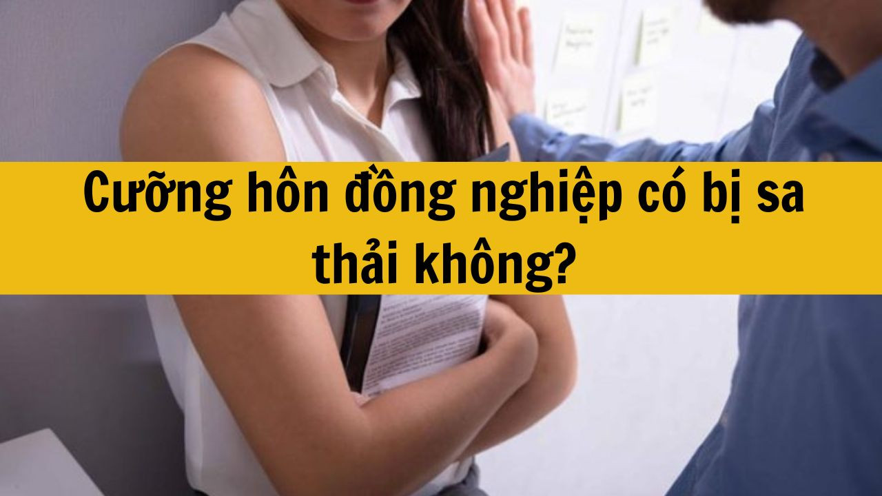 Cưỡng hôn đồng nghiệp có bị sa thải không?
