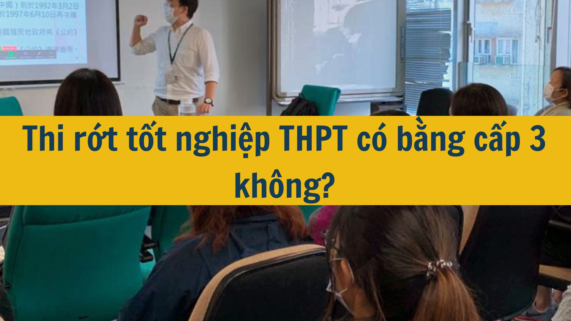 Thi rớt tốt nghiệp THPT có bằng cấp 3 không?