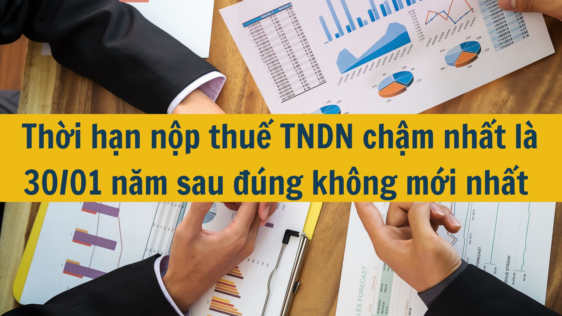 Thời hạn nộp thuế TNDN chậm nhất là 30/01 năm sau đúng không mới nhất 2025?