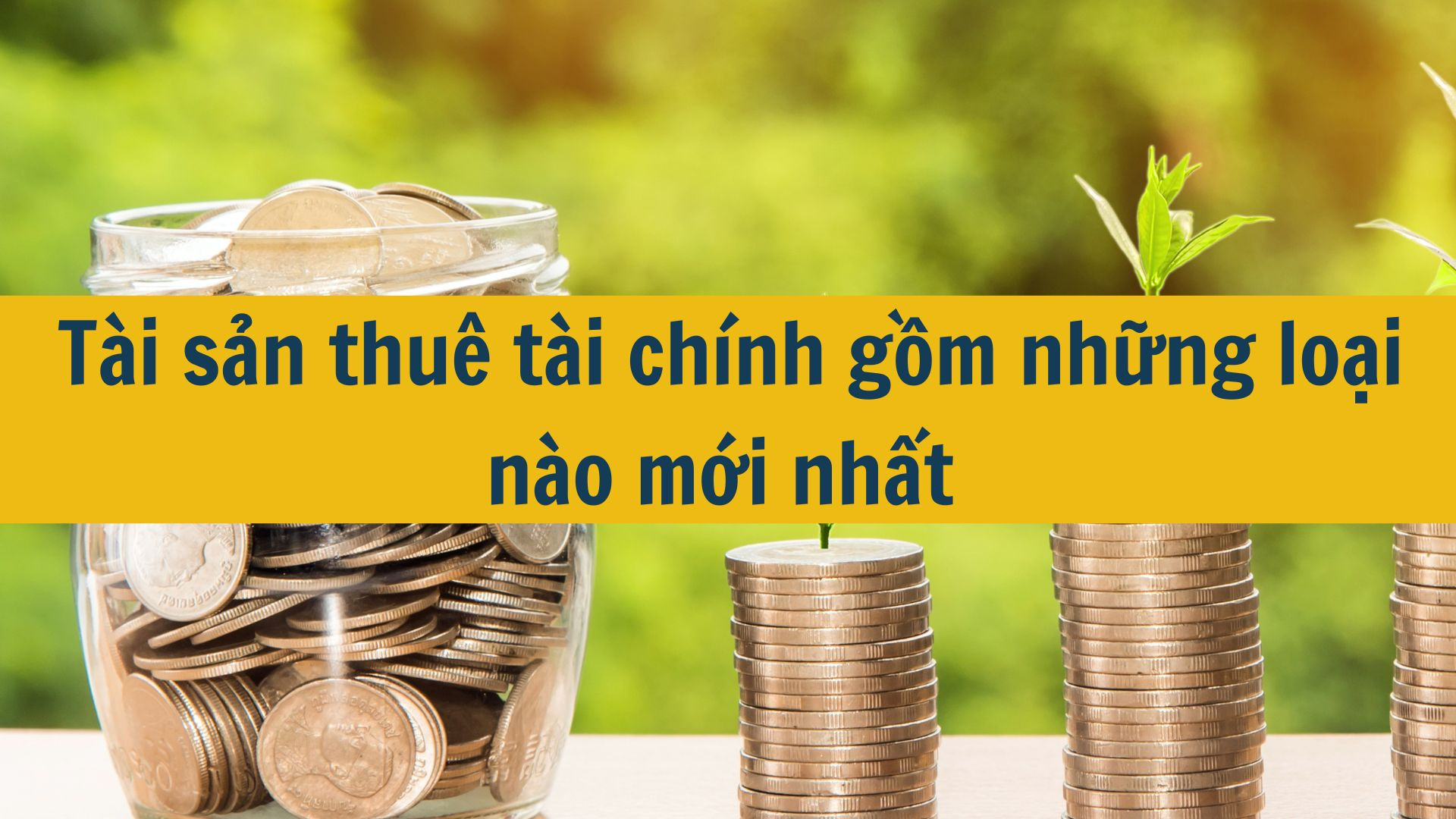 Tài sản thuê tài chính gồm những loại nào mới nhất 2025