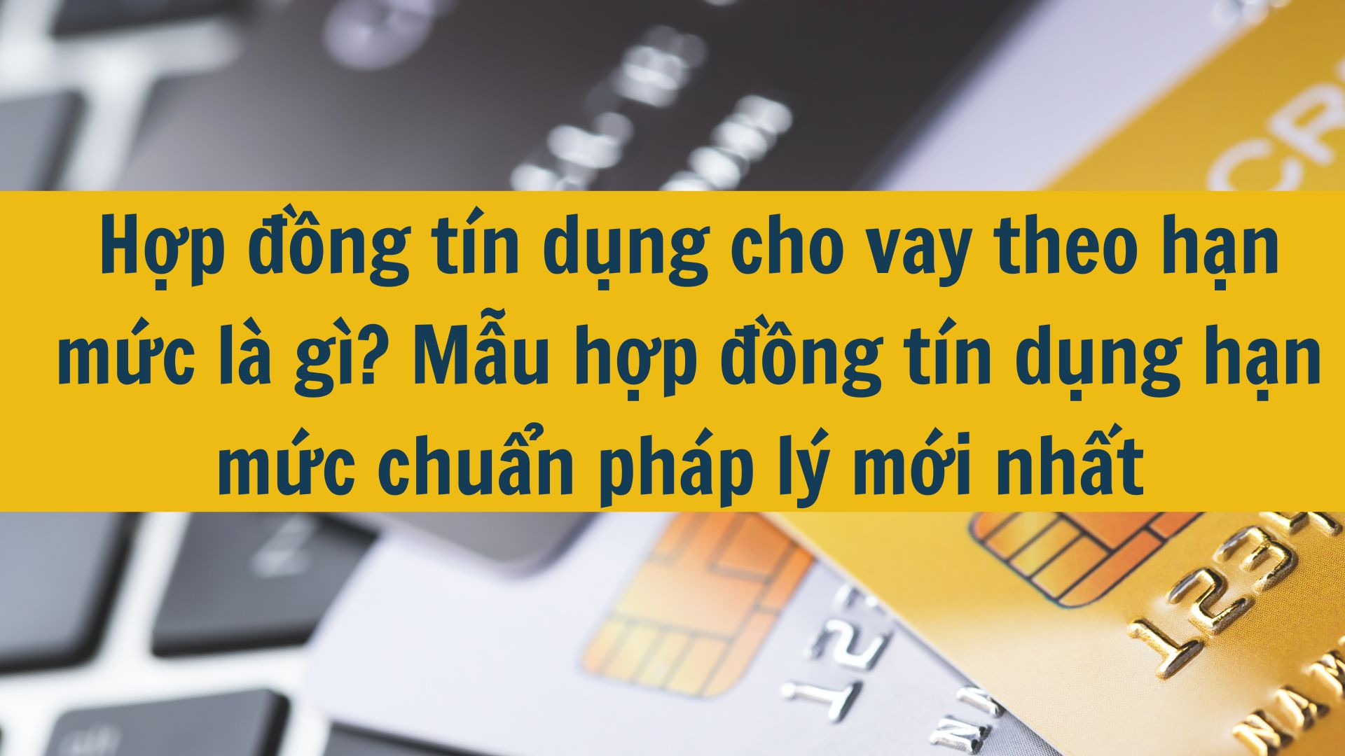 Hợp đồng tín dụng cho vay theo hạn mức là gì? Mẫu hợp đồng tín dụng hạn mức chuẩn pháp lý mới nhất 2025