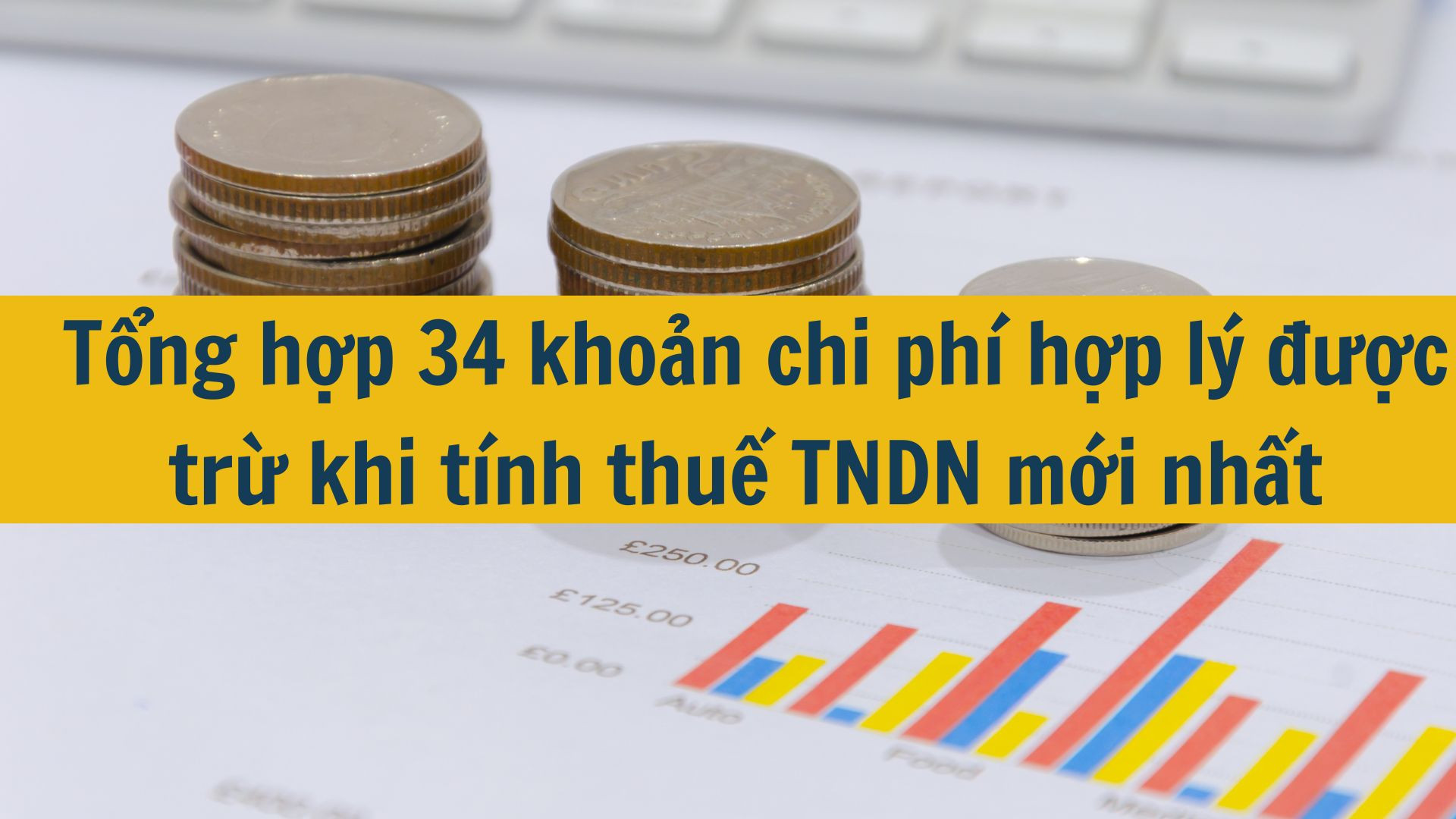 Tổng hợp 34 khoản chi phí hợp lý được trừ khi tính thuế TNDN mới nhất 2025