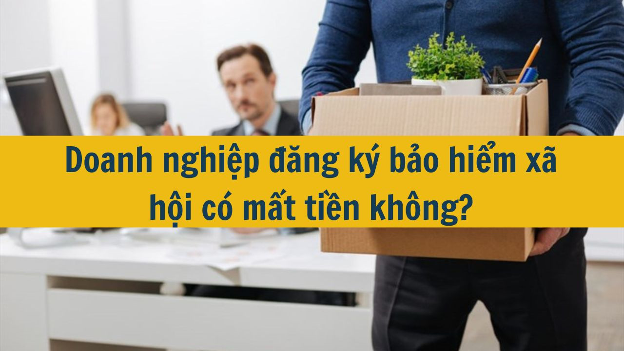 Doanh nghiệp đăng ký bảo hiểm xã hội có mất tiền không?