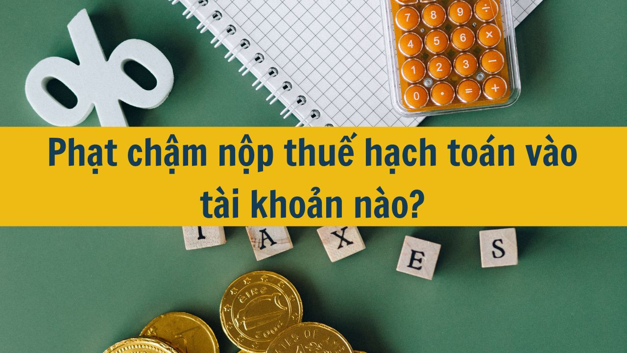 Phạt chậm nộp thuế hạch toán vào tài khoản nào ?