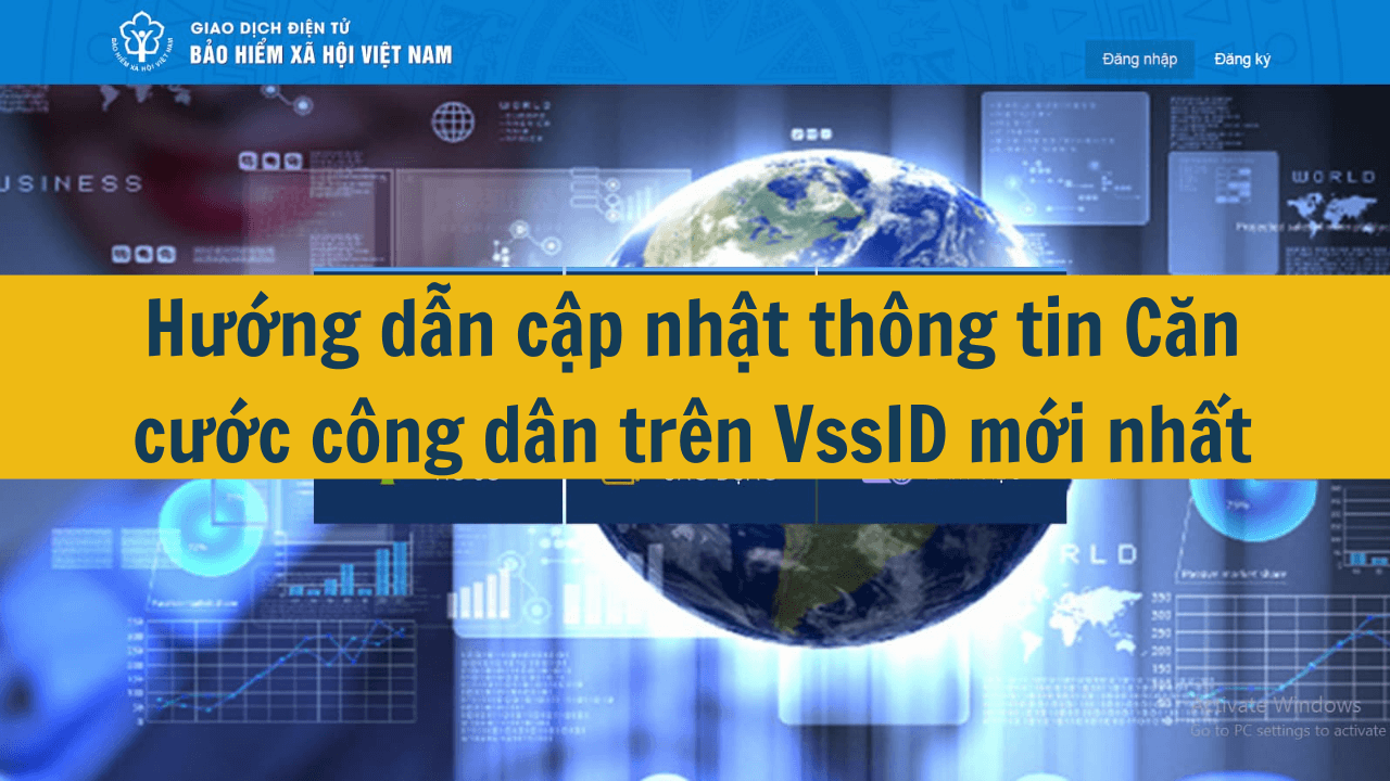 Hướng dẫn cập nhật thông tin Căn cước công dân trên VssID mới nhất 2025