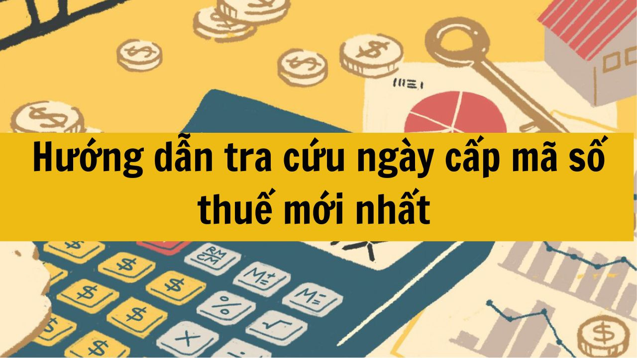 Hướng dẫn tra cứu ngày cấp mã số thuế mới nhất 2025