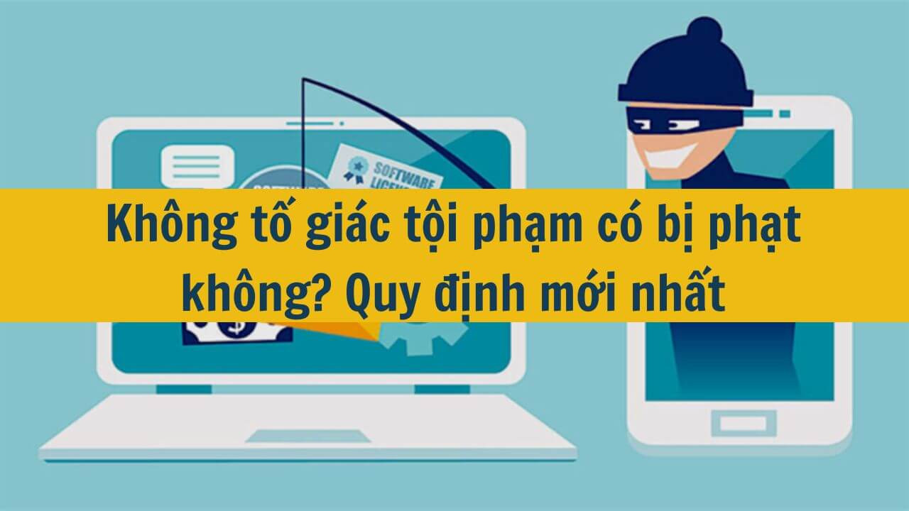 Không tố giác tội phạm có bị phạt không? Quy định mới nhất 2025