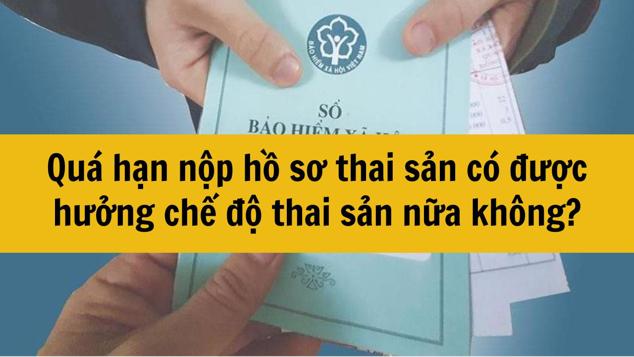 Quá hạn nộp hồ sơ thai sản có được hưởng chế độ thai sản nữa không?