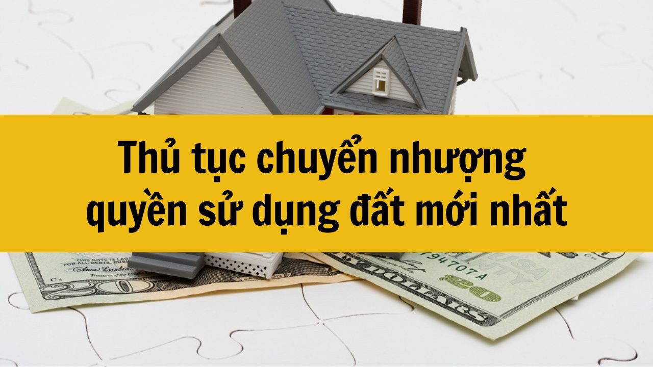 Thủ tục chuyển nhượng quyền sử dụng đất mới nhất 2025