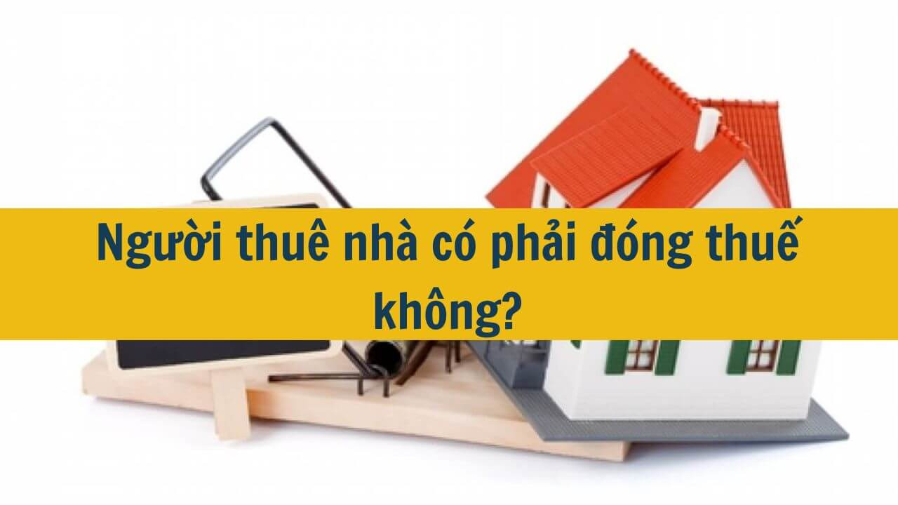 Người thuê nhà có phải đóng thuế không?