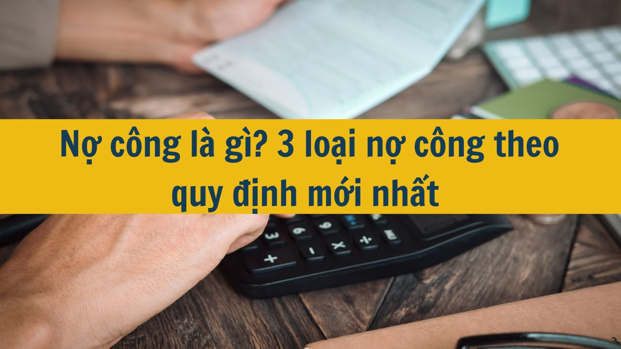 Nợ công là gì? 3 loại nợ công theo quy định mới nhất 2025