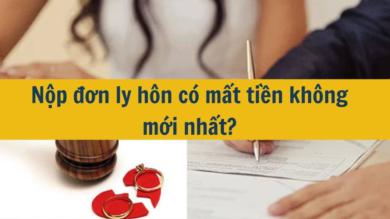 Nộp đơn ly hôn có mất tiền không mới nhất 2025?