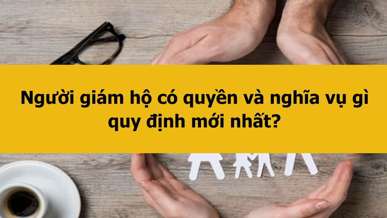 Người giám hộ có quyền và nghĩa vụ gì quy định mới nhất 2025?