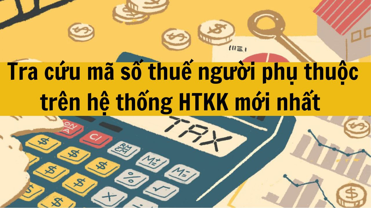Tra cứu mã số thuế người phụ thuộc trên hệ thống HTKK mới nhất 2025