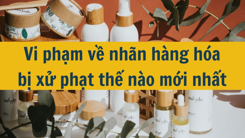Vi phạm về nhãn hàng hóa bị xử phạt thế nào mới nhất 2025?